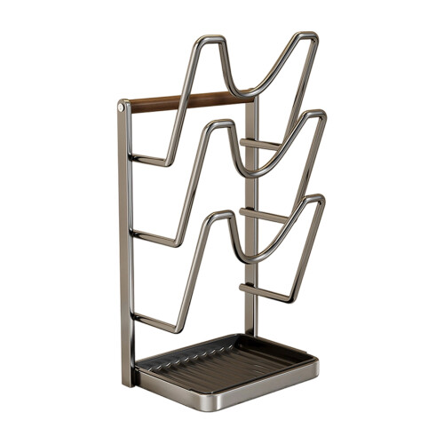 Secure Storage Rack For With not Slip Base Protects-QH
