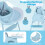 4-in-1-Babyhochstuhl mit verstellbarem Tablett 5