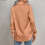 Women's Leopard Print Button Front Long Sleeve Shirt-Pink M 4