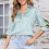 Stylish Leopard Pattern Button Down Shirt for Women-Khaki S 7