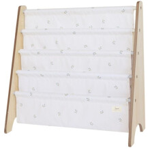 3 Sprouts - Children's Library Blueberry Taupe - ELEMENTS FOR KIDS