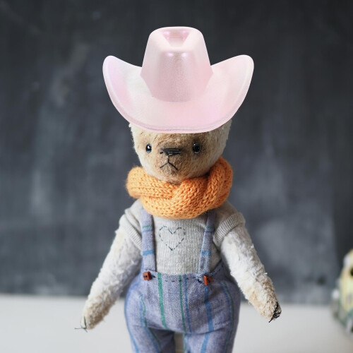 Mini Chapeaux Roses En Eva Pour Poupées Et Déco DIY 2