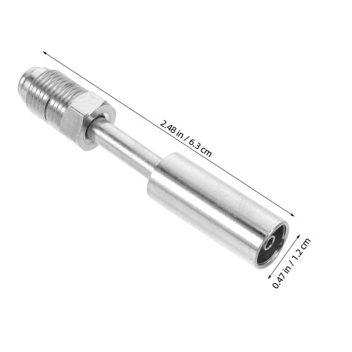 Silver M10 Banjo Bolt Brake Line Connector for Motorcycle 1