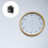 2Sets Durable Plastic Clock Motor Replacement Kit with Clock Hands 11