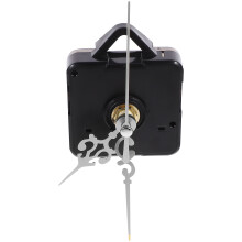 2Sets Silent Clock Movement Kit Plastic Wall Clock Repair with Hands