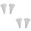 2Sets 100 White Essential Oil Test Strips Portable Perfume Paper 6
