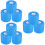 9Rolls Portable Blue Sponge for Sports Protection 6