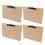 4Pcs Wood Writing Boards Portable Clipboards for Classroom Use 10