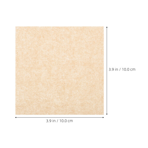 2500Pcs Khaki Baking Paper Sheets for Burger Patties Sandwich Wrapping 1