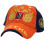 Russian Style Baseball Cap Cotton Adjustable Size 56cm-Yellow 1