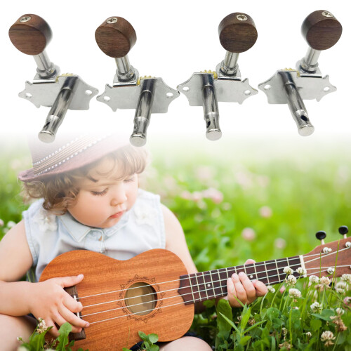 Ukulele Tuning Peg 2L 2R Tuners Classical Style Ukulele Opened 1