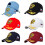 Breathable Baseball Cap Embroidered Letters Adjustable-Black 2