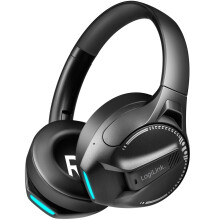 Auriculares inalámbricos para juegos, Bluetooth 6.0, color negro, batería de 50 horas