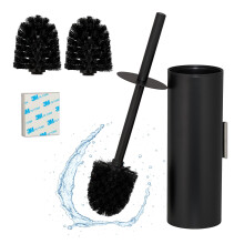 Edelstahl-Toilettenbürsten-Set mit Wandhalterung