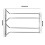 Porte-verres à double rangée en acier inoxydable argenté 8