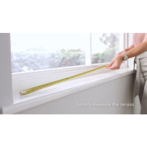NO DRILL 60 SEC EXTENDABLE 45-70CM CURTAIN TRACK 2