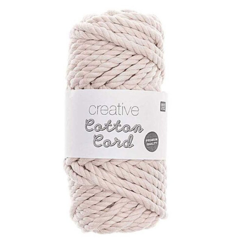 Bobinas de cuerda de algodón - RICO DESIGN - Cuerda de algodón - 25 m - 3 mm - Ecru 1