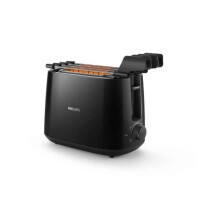 Tostapane PHILIPS Daily Collection HD2583-90 - 8 fette - Nero - Plastica - 600 W