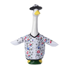 Polyester-Gänse-Jacke, Fußball-Gänse-Outfit,-Ahornblätter