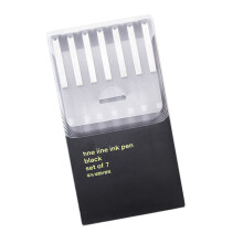 Wasserfester, feiner Liner-Stift,-Schwarz
