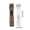 10Pcs Document Clamps File Clips Resin And-Transparent white 4