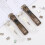 10Pcs Document Clamps File Clips Resin And-Transparent white 6