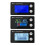 DC9-100V Battery Capacity Indicators LCD Car Motorcycle-white 2