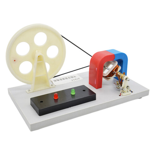 Physik-Handkurbelgenerator, Stromerzeugung, Lehrinstrument,