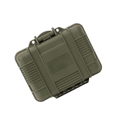 Shockproof Instrument Box Storage Case With Removable-Armygreen