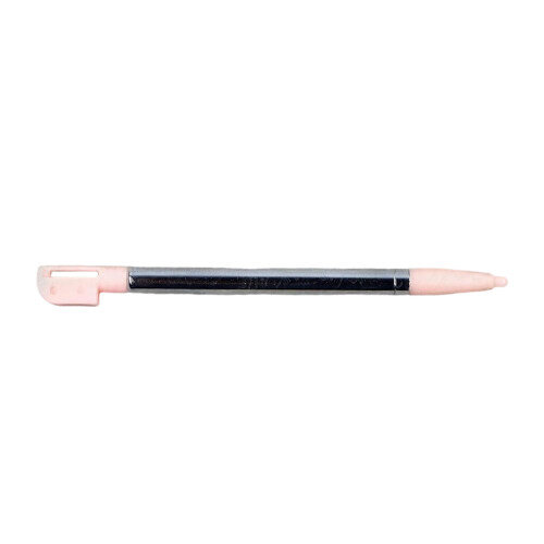 Retractile Touch Pen Metal Plastic Build High Sensitivity-Pink