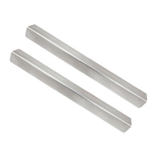 2Pcs Cabinet Door Edges Protectors 304 Steel Not Corrosion-11in