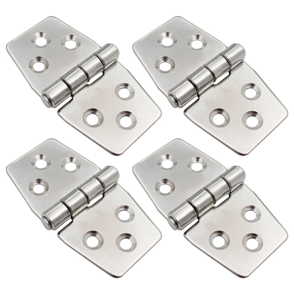 Heavy Duty 304 Stainless Steel Hinge-316 Stainless Steel 4 Pack 7627001425583