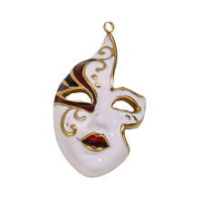 Handpainted Operas Mask Alloy Pendant Charm For-mask pendant 1