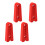 4pcs Vibration Dampener Shock Absorbers Universal Fit Noise-Red 1