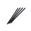 Professional Ski Base Repair Wax Stick 6mm Diameter-4pcs Black 1