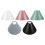 Rustproof Metal Cylinder Pendant Light Shade User-Light Grey 2