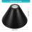 Rustproof Metal Cylinder Pendant Light Shade User-Light Grey 4