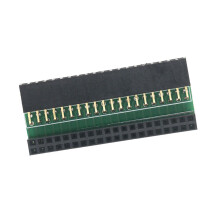 Carte adaptateur GPIO, broches à-Siège courbé à double rangée
