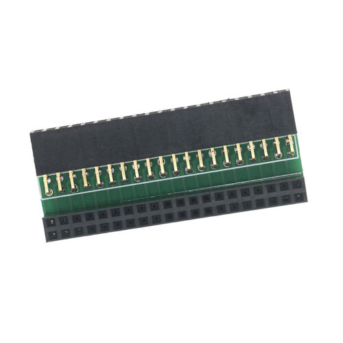 Carte adaptateur GPIO, broches à-Siège courbé à double rangée