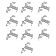 10Pcs Solar Panel Cleaning Drainage Clamp Waterproof Frame-33mm