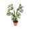 Child Safe Artificial Monstera Leaf Miniature Plant For 1