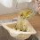 Suction Cup Kitchen Sink Strainer Basket for Easy Dish-Yellow 4