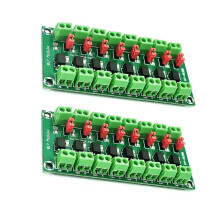 Foto-elektrische isolatieadapters die signalen op laag niveau