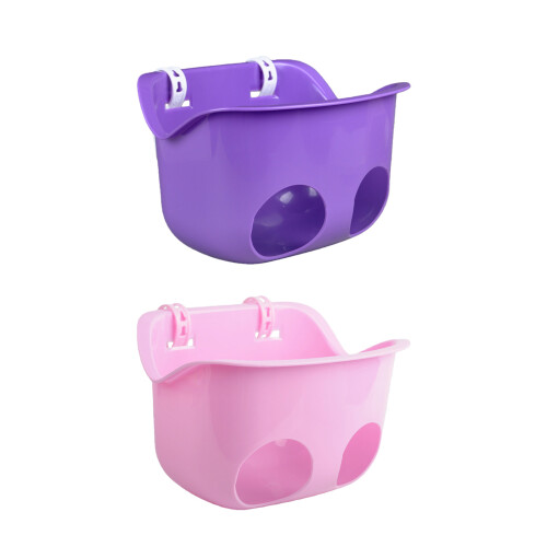 Panier de vélo de siège de vélo de poupée pour enfants,-Rose 1