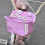 Multifunctionele fietsmand, popfietszitje voor-Roze 4
