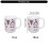 Ceramic Coffee Cup with Hospital Design Personalize-Grey 11oz 3