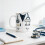 Ceramic Coffee Cup with Hospital Design Personalize-Grey 11oz 5