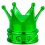 Leak Proof Decorative Crown Style Valves Cap Enhancing-rose red 4