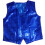 Lightweight Sequins Vest For Long Time Comfort-dark blue 150cm 1