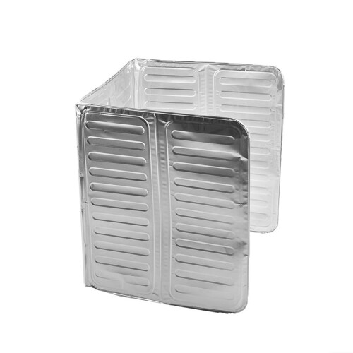 Three Side Splash Guard Shield for Stove Aluminum Foil Cover
